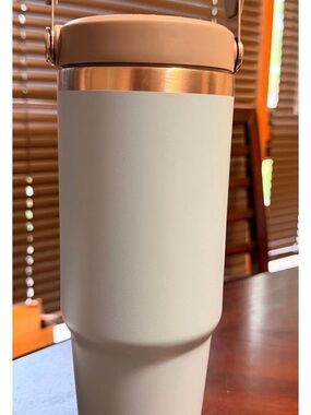 Baby Blue 40 Ounce Stainless Steel Insulated Drink Tumbler
